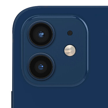 Avis Clappio Lentille Caméra Arrière pour iPhone 12 et 12 Mini, 100% Compatible Bleu Nuit