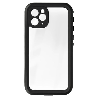 Redpepper Coque Pour iPhone 11 Pro Bi-matière Waterproof 2m Support Vidéo  Noir