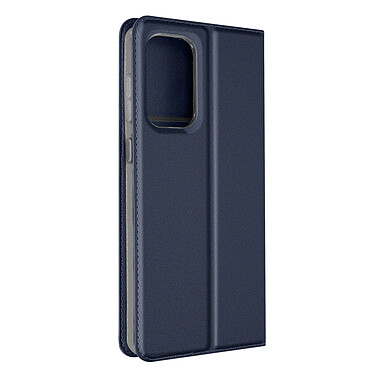 Dux Ducis Housse pour Samsung Galaxy A73 5G Clapet Porte-carte Fonction Support  bleu nuit