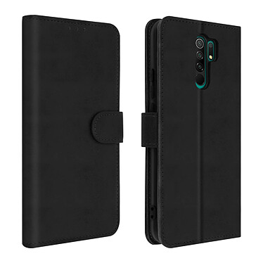 Avizar Étui Redmi 9 Housse Portefeuille Porte-cartes Fonction Support