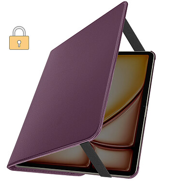 Acheter Avizar Étui Clapet pour iPad Air 13 2024 Folio Rotatif 360 Support Stand Violet