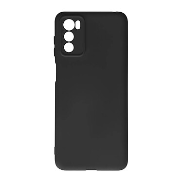 Avizar Coque pour Motorola Moto G42 Silicone Semi-rigide Finition Soft-touch Fine  Noir