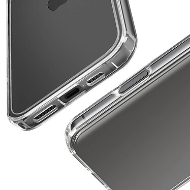 Avizar Coque pour iPhone 16 Pro Max Antichoc Bi-matière Fin et Léger Transparent pas cher