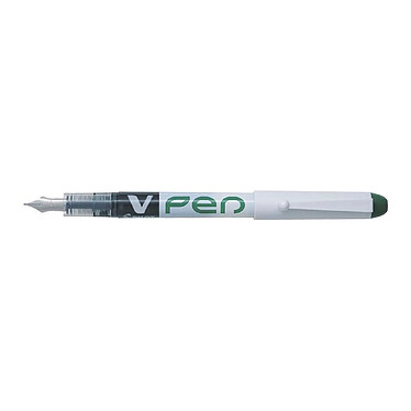 PILOT Stylo Plume jetable V-Pen Effaçable Vert