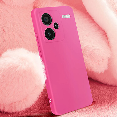 Avis Avizar Coque pour Xiaomi Redmi Note 13 Pro Plus 5G Soft-touch Anti-traces Fuchsia