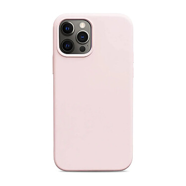 Evetane Coque iPhone 13 Pro Silicone liquide Rose Housse Anti-Chocs Souple Toucher Doux