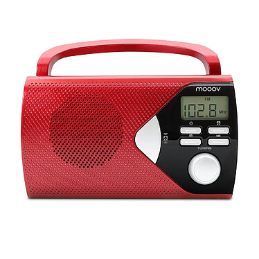 Acheter Metronic 477201 - Radio portable AM/FM avec fonction réveil - rouge