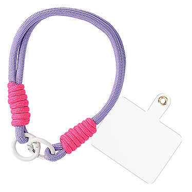 Avizar Dragonne pour Téléphone Bracelet Nylon Violet Clair