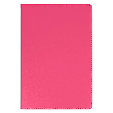 Avizar Housse Huawei MediaPad M5 Lite Fonction Support Rotatif 360° rose fushia