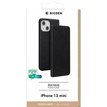 Acheter BigBen Connected Étui de Protection pour iPhone 13 Mini Folio Noir