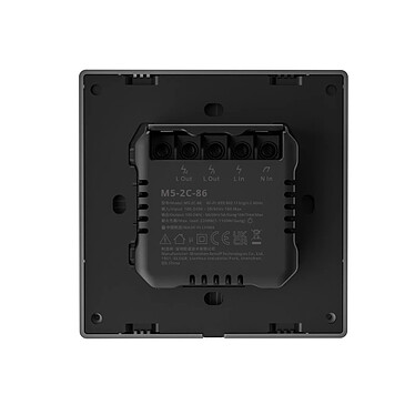 Avis Sonoff - Interrupteur mural connecté Wi-Fi 2 boutons – SONOFF