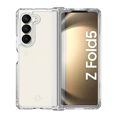 Itskins Coque de Protection pour Samsung Galaxy Z Fold5 Renforcée 3M Hybrid Transparent