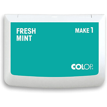 COLOP Tampon Encreur MAKE 1 - 90 x 50 mm Coloris Fresh mint