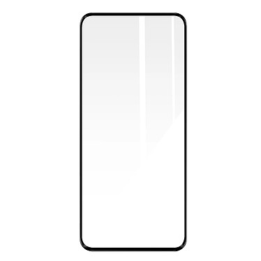 Avizar Verre Trempé pour Motorola Moto G62 5G Ultra-résistant Dureté 9H Anti-traces  Contour Noir