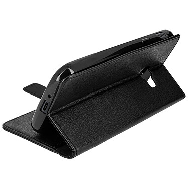 Avizar Etui Housse Clapet Portefeuille Samsung Galaxy Xcover 4 et 4S - Noir pas cher