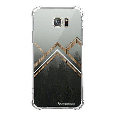 LaCoqueFrançaise Coque Samsung Galaxy S7 anti-choc souple angles renforcés transparente Motif Trio Forêt