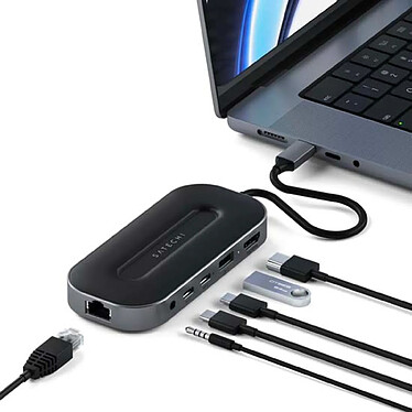 Acheter Satechi USB-4 Multiport Hub 6-en-1 avec W2.5G Ethernet