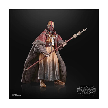 Star Wars : The Book of Boba Fett Black Series - Figurine Tusken Chieftain 15 cm pas cher