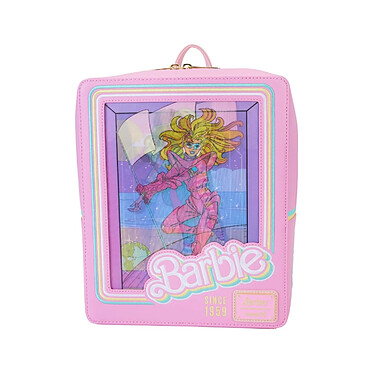 Mattel - Sac à dos Mini Barbie 65th Anniversary Doll Box by Loungefly