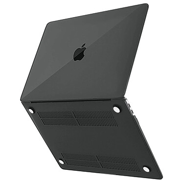 Avizar Coque Protection Antichoc Polycabonate Noir p. MacBook Air 13 2020 / 2019 / 2018