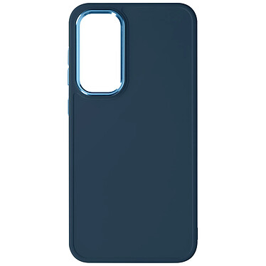 Avizar Coque pour Samsung Galaxy S23 FE Rigide Contour Caméra Métallisé Bleu Nuit