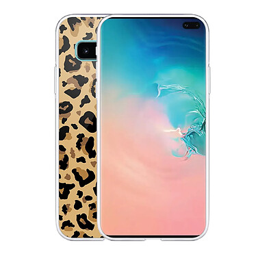 Avis Evetane Coque Samsung Galaxy S10 Plus 360 intégrale transparente Motif Léopard Beige Tendance