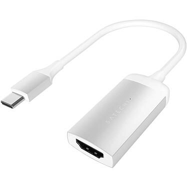 Satechi Adaptateur USB C vers HDMI Résolution 4K 60Hz Compact argent