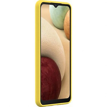 Avis BigBen Connected Coque pour Galaxy A12 Rigide en Silicone Soft Touch Jaune