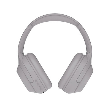 Muvit Casque Audio Sans Fil Bluetooth 5.3 POP Compatible Jack 3.5mm avec Câble USB-A Gris