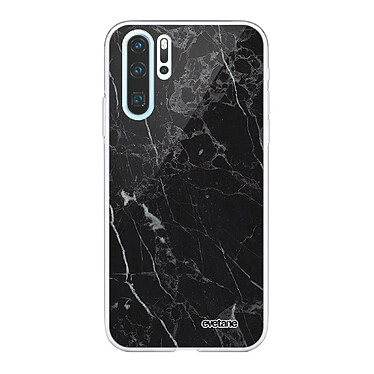 Evetane Coque Huawei P30 Pro/ P30 Pro New Edition 360 intégrale transparente Motif Marbre noir Tendance