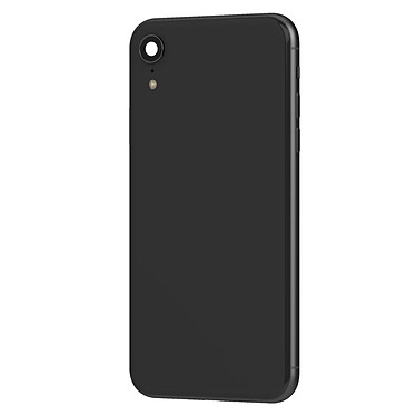 Avis Clappio Châssis Complet pour iPhone XR Cadre central et Vitre arrière Noir