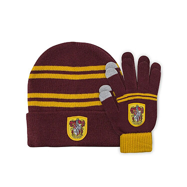 Harry Potter - Set bonnet & mitaines enfant Gryffindor