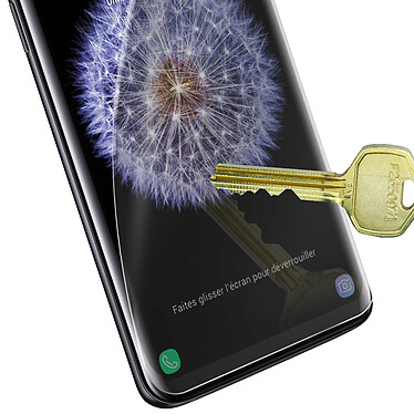 Forcell Film pour Galaxy S9 Plus Protection Écran Incurvé Latex Ultra-fin pas cher