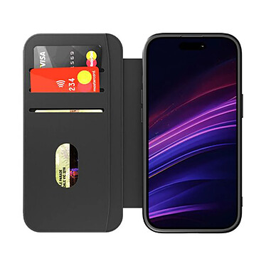 Acheter CYGNETT Étui pour iPhone 16 Pro MagWallet avec Porte-cartes et Fonction Support Noir