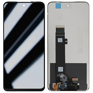 Clappio Bloc Complet pour Motorola Moto G13, Écran LCD et Vitre Tactile Noir