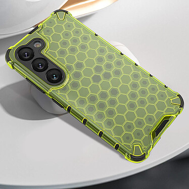 Avis Avizar Coque pour Samsung Galaxy S23 Antichoc Coins Renforcés Design Nid d'Abeille  Vert