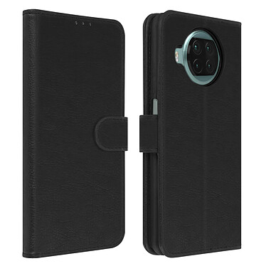 Avizar Étui Xiaomi Mi 10T Lite Protection avec Porte-carte Fonction Support noir