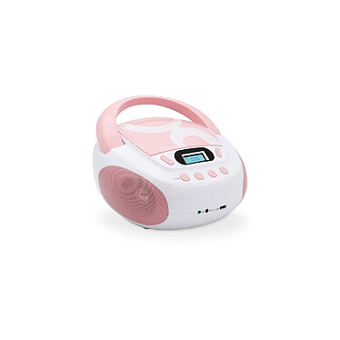 Metronic 477408 - Lecteur CD MP3 enfant avec port USB - rose clair