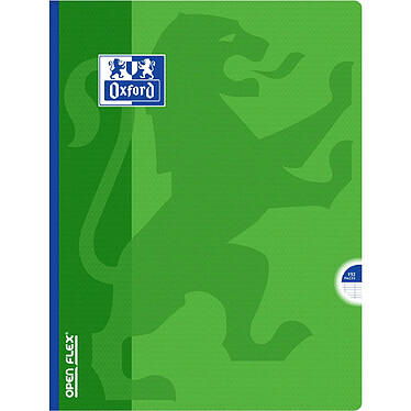 Avis OXFORD Cahier OPENFLEX broché 24x32cm 192 pages grands carreaux 90g coloris aléatoire