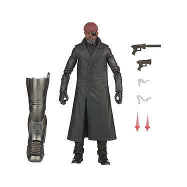 Secret Invasion Marvel Legends - Figurine Nick Fury (BAF: Hydra Stomper) 15 cm pas cher