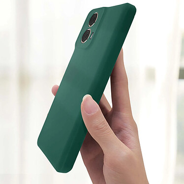 Avis Avizar Coque pour Motorola Moto G85 Silicone Souple Mate Vert Foncé