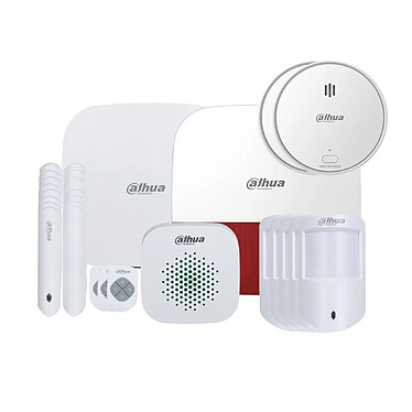 Dahua - Kit d'alarme IP Wifi - ARC3000H-03-FW2 Kit 9