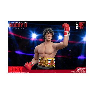 Rocky II - Statuette 1/6 Rocky Deluxe Version 30 cm pas cher