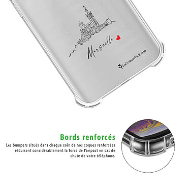 Acheter LaCoqueFrançaise Coque Xiaomi Redmi 9T Silicone antichocs Solides coins renforcés  transparente Motif Marseille Notre Dame