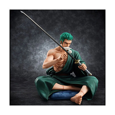 Acheter One Piece - Statuette 1/8 P.O.P S.O.C Roronoa Zorro 13 cm