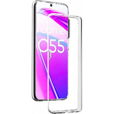 BigBen Connected Coque pour RealMe C55 Souple et Ultrafine Transparent