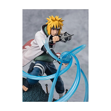 Naruto Shippuden - Statuette FiguartsZERO Extra Battle Minato Namikaze-Rasengan- 20 cm pas cher