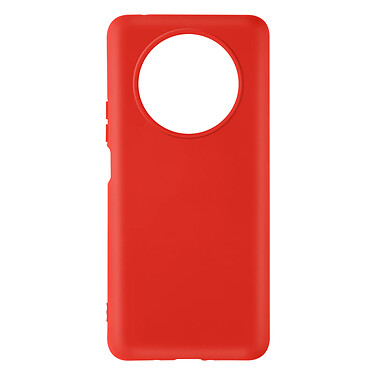 Avizar Coque pour Honor Magic 4 Lite Silicone Semi-rigide Finition Soft-touch Fine  Rouge