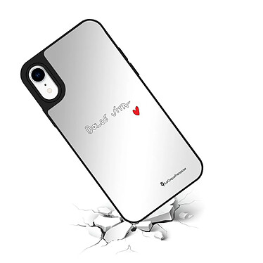 Avis LaCoqueFrançaise Coque iPhone XR miroir Dolce Vita Design