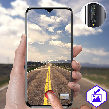 Avizar Protection Caméra Xiaomi Mi 9 Lite Verre Trempé Anti-trace Transparent pas cher